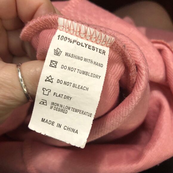 Women’s Sunday Up Pink Sweater Dress, Fan Favorite, Textured Pebble & Braids M - Picture 12 of 12